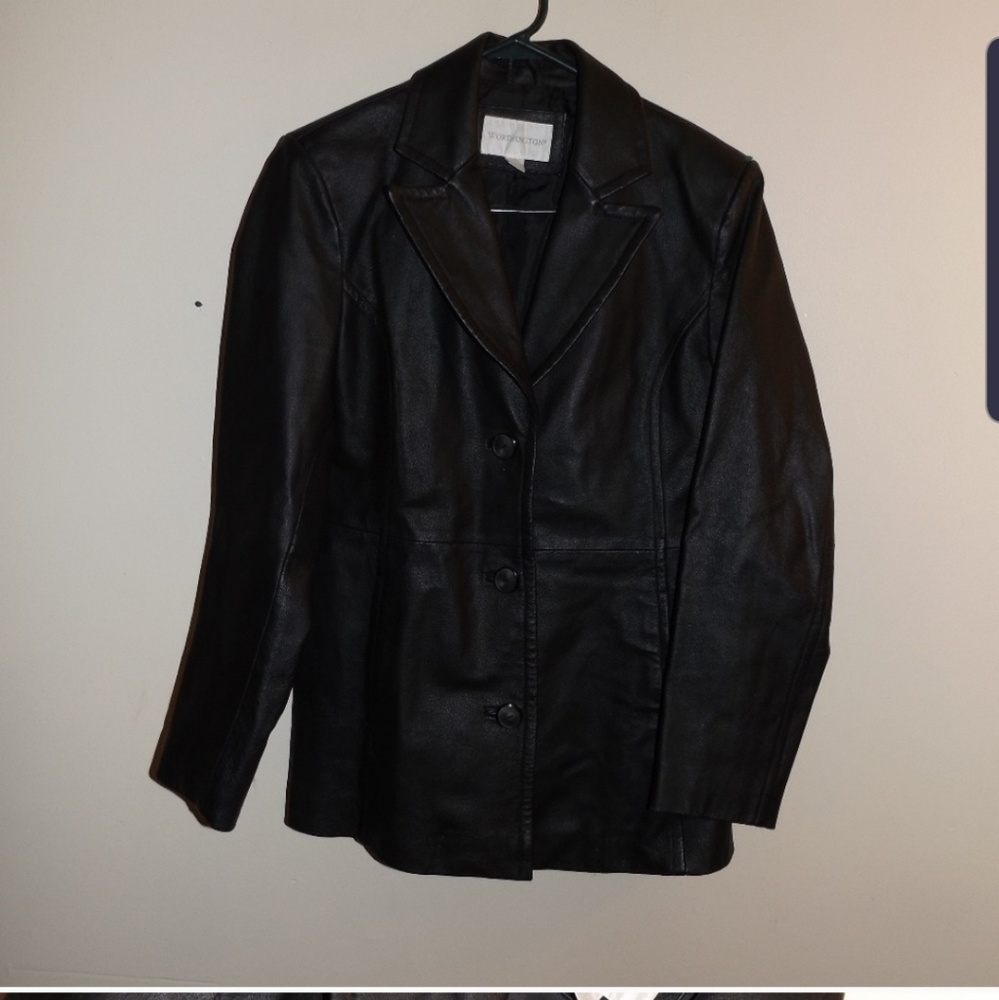 VINTAGE 100% Leather Coat